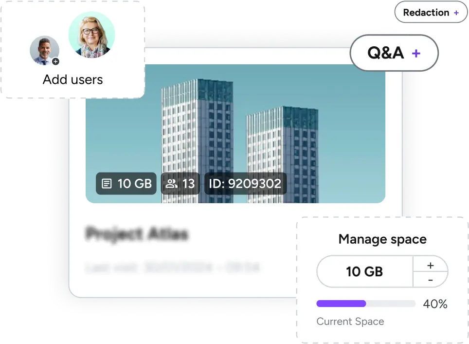 Instant Data Room Activation